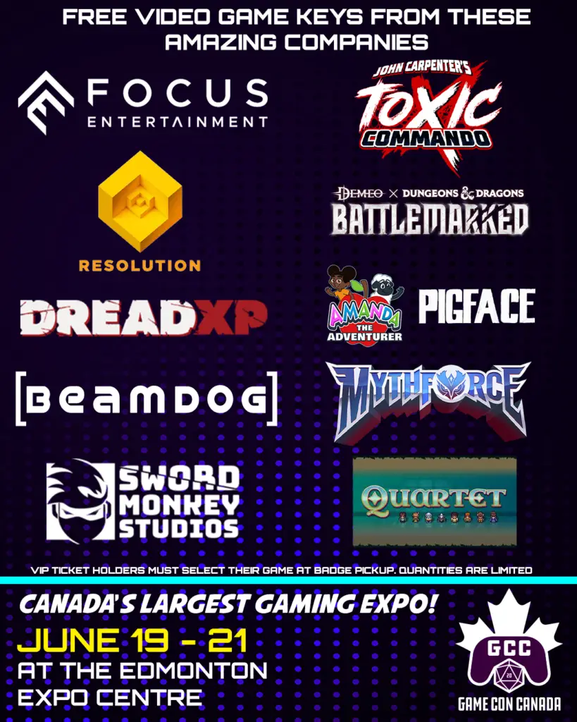 GCC 2026 1350X1080 Video Game Keys #5